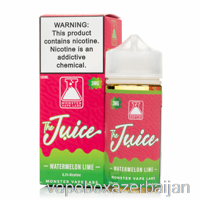 Vape Smoke Watermelon Lime - The Juice - 100mL 12mg